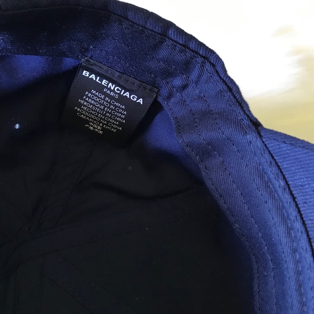 Balenciaga Hat Cap Blue - Picture 5 of 8